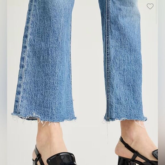 J.Crew Tall 9" demi-boot crop jean in Ruby wash - Picture 2 of 5